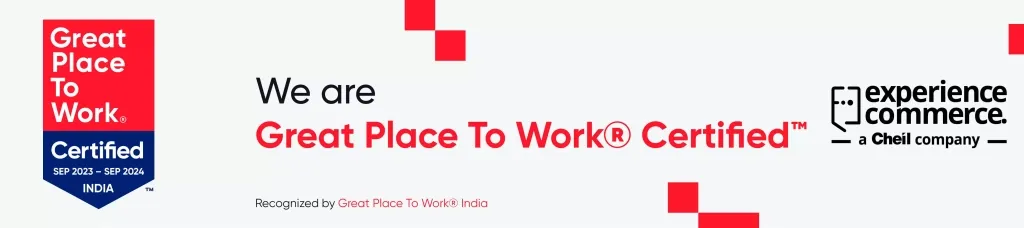 Experience Commerce is Now Great Place To Work Certified